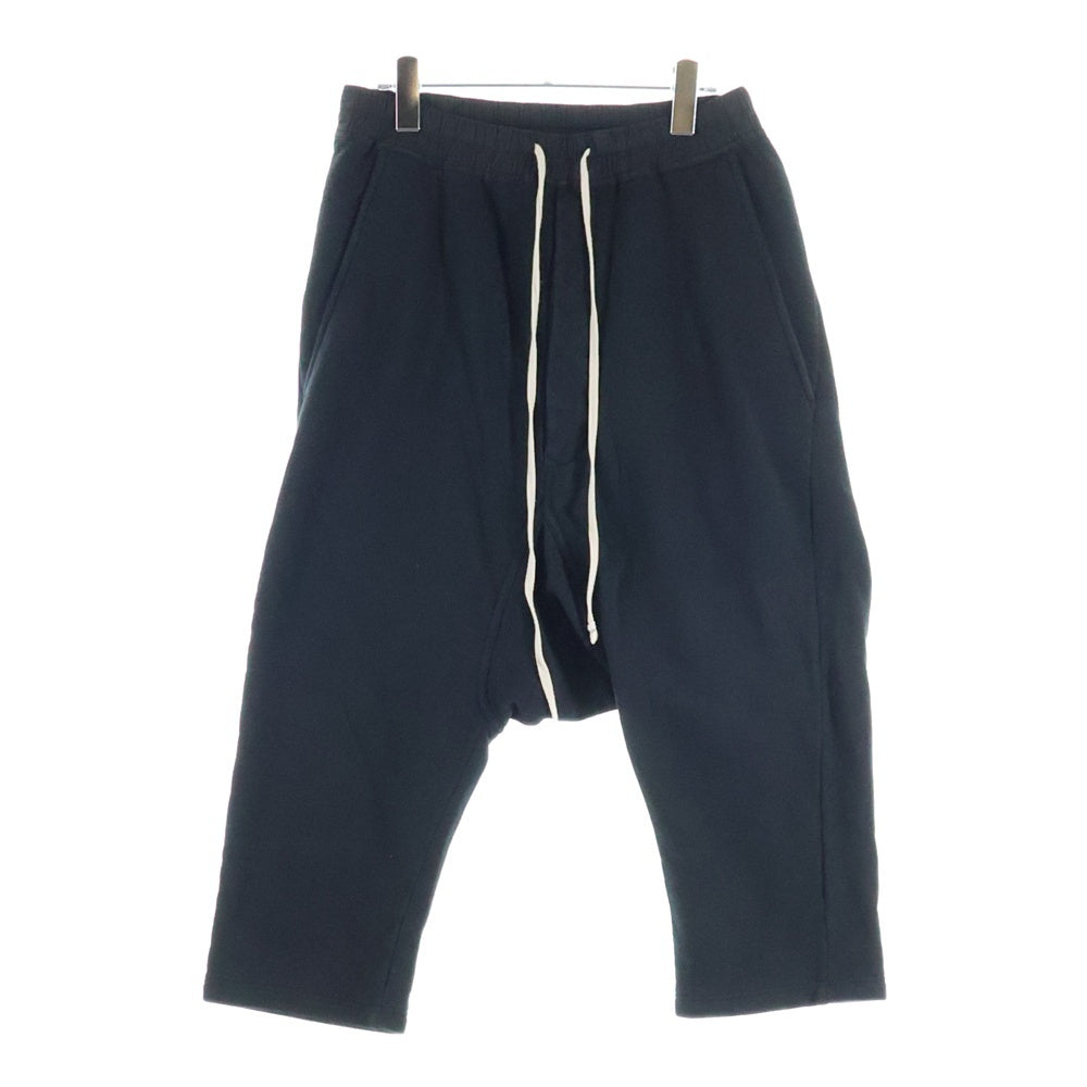 DRKSHDW(ダークシャドウ) 17SS Drawstring Cropped Sweat Pants ドローストリング スウェットパンツ ブラック DU17S5373-F
