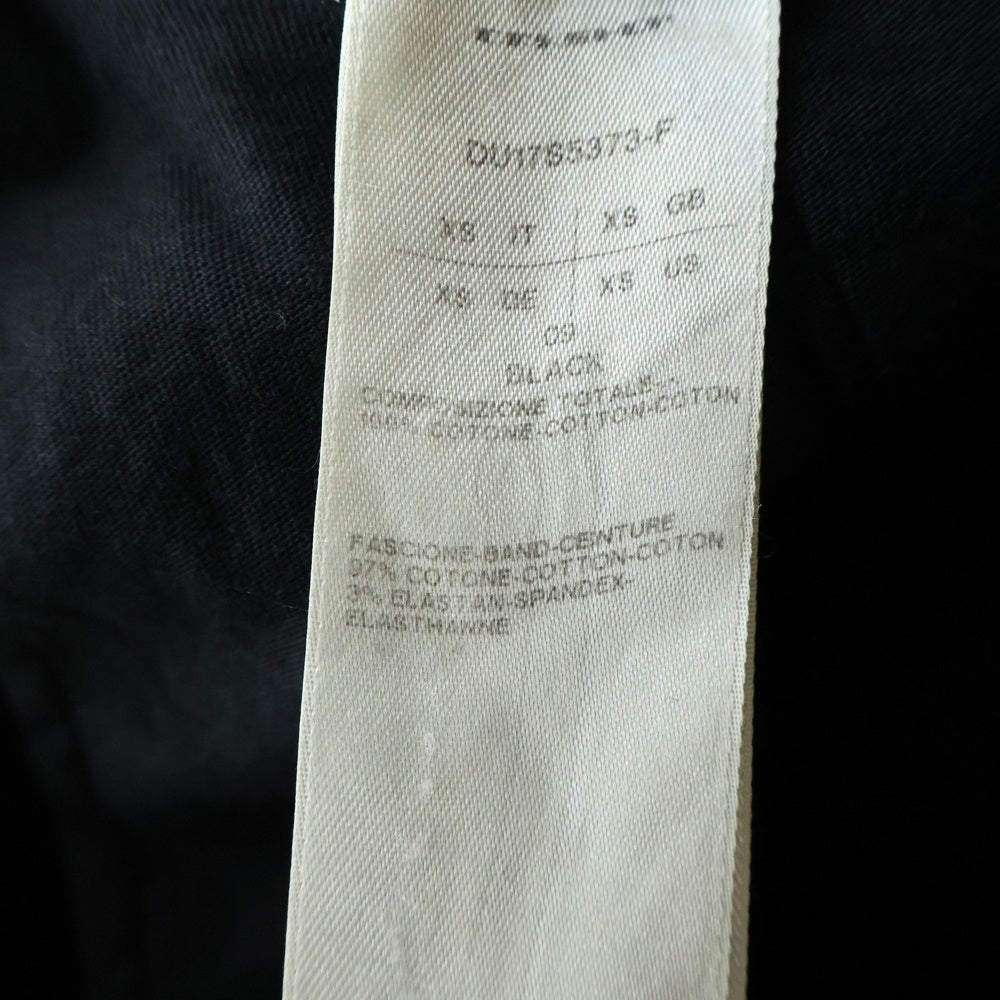 DRKSHDW(ダークシャドウ) 17SS Drawstring Cropped Sweat Pants ドローストリング スウェットパンツ ブラック DU17S5373-F