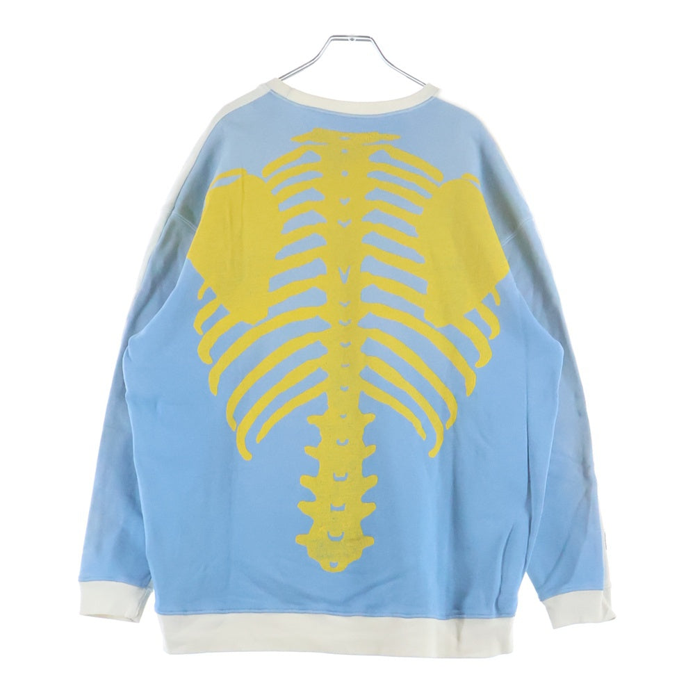 KAPITAL(キャピタル) 2Tones Remake Big Sweatshirt ボーンプリント 