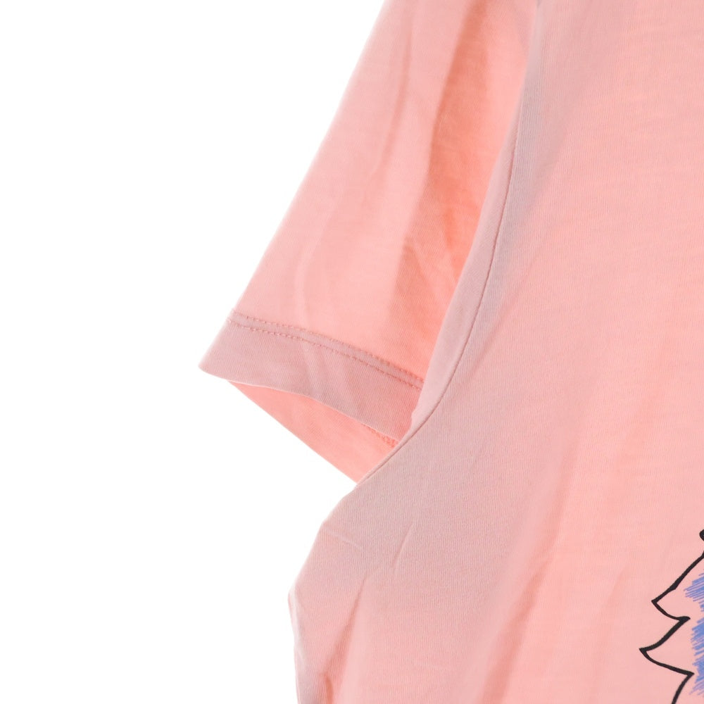 KENZO(ケンゾー) Tiger T-Shirt タイガープリント 半袖Tシャツ ピンク レディース F652TS7214YI