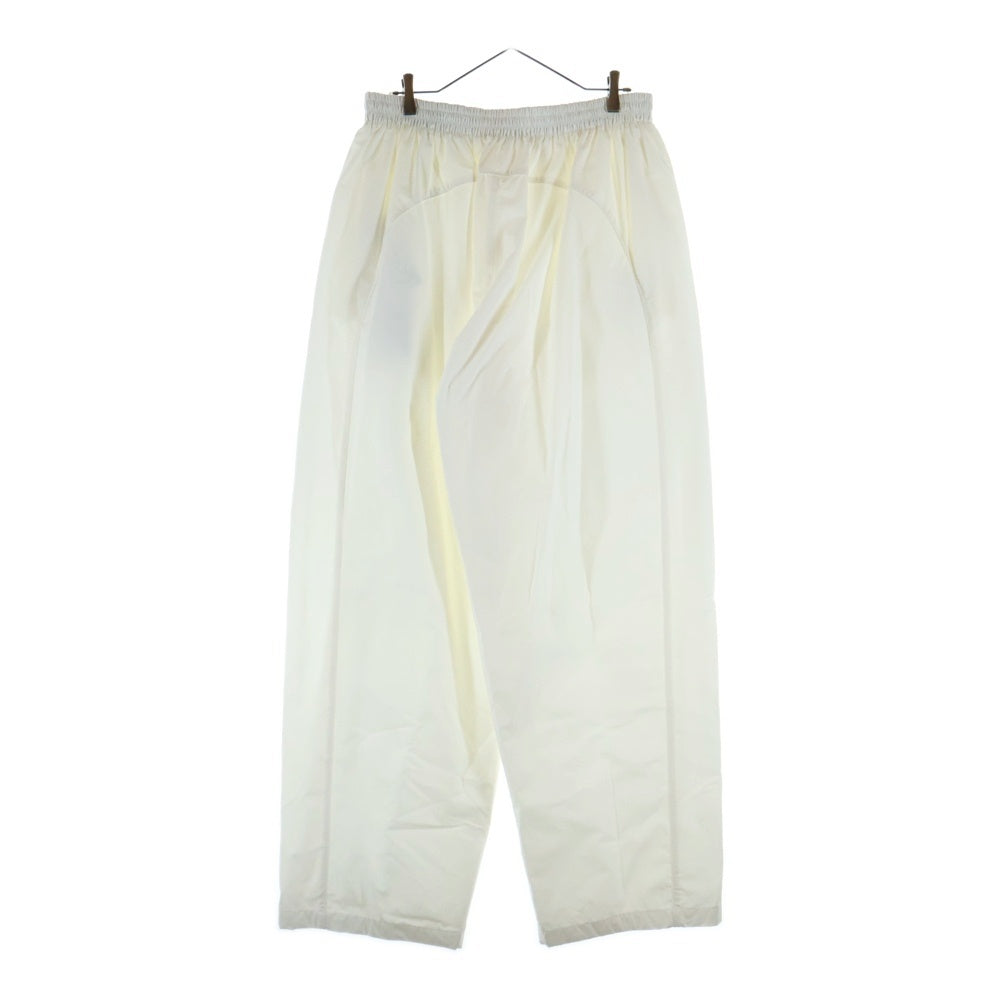 BALENCIAGA(バレンシアガ) 24SS Paris Soccer Nylon Track Pants パリ サッカーロゴ ナイロントラックパンツ ホワイト 780874 TPQ38