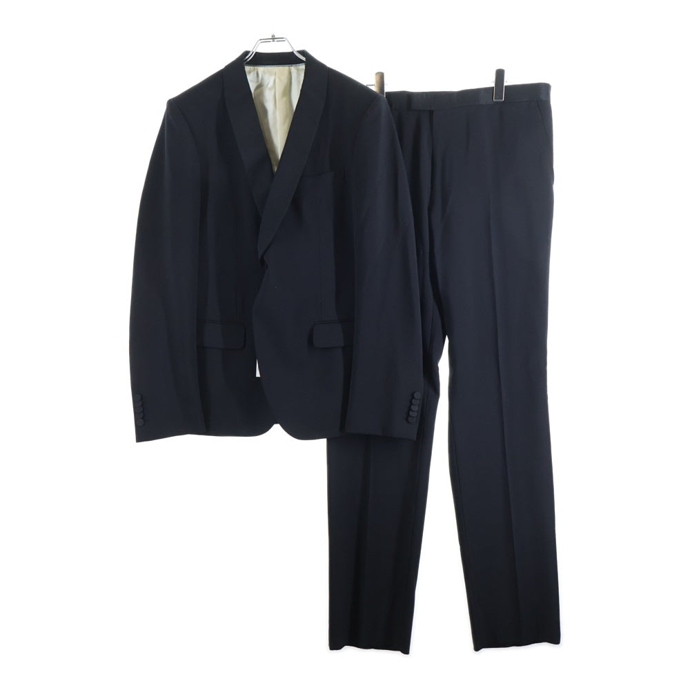 GUCCI(グッチ) Wool Set Up Suit モヘア混 ウールセットアップスーツ テーラードジャケット スラックスパンツ ブラック 606237 Z6903