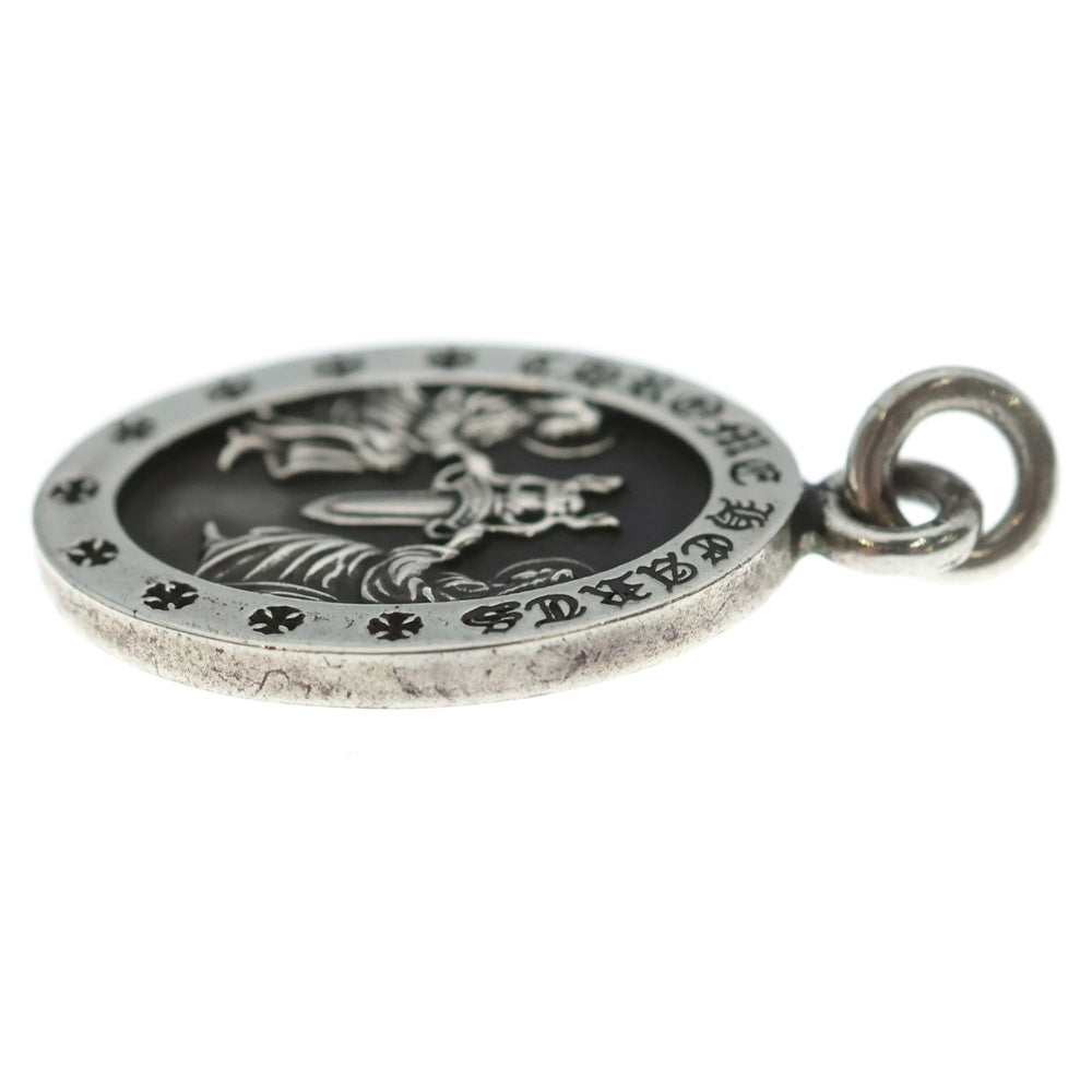 CHROME HEARTS(クロムハーツ) ANGEL MEDAL OVAL オーバルエンジェルメダル ペンダントトップ シルバー BCA207