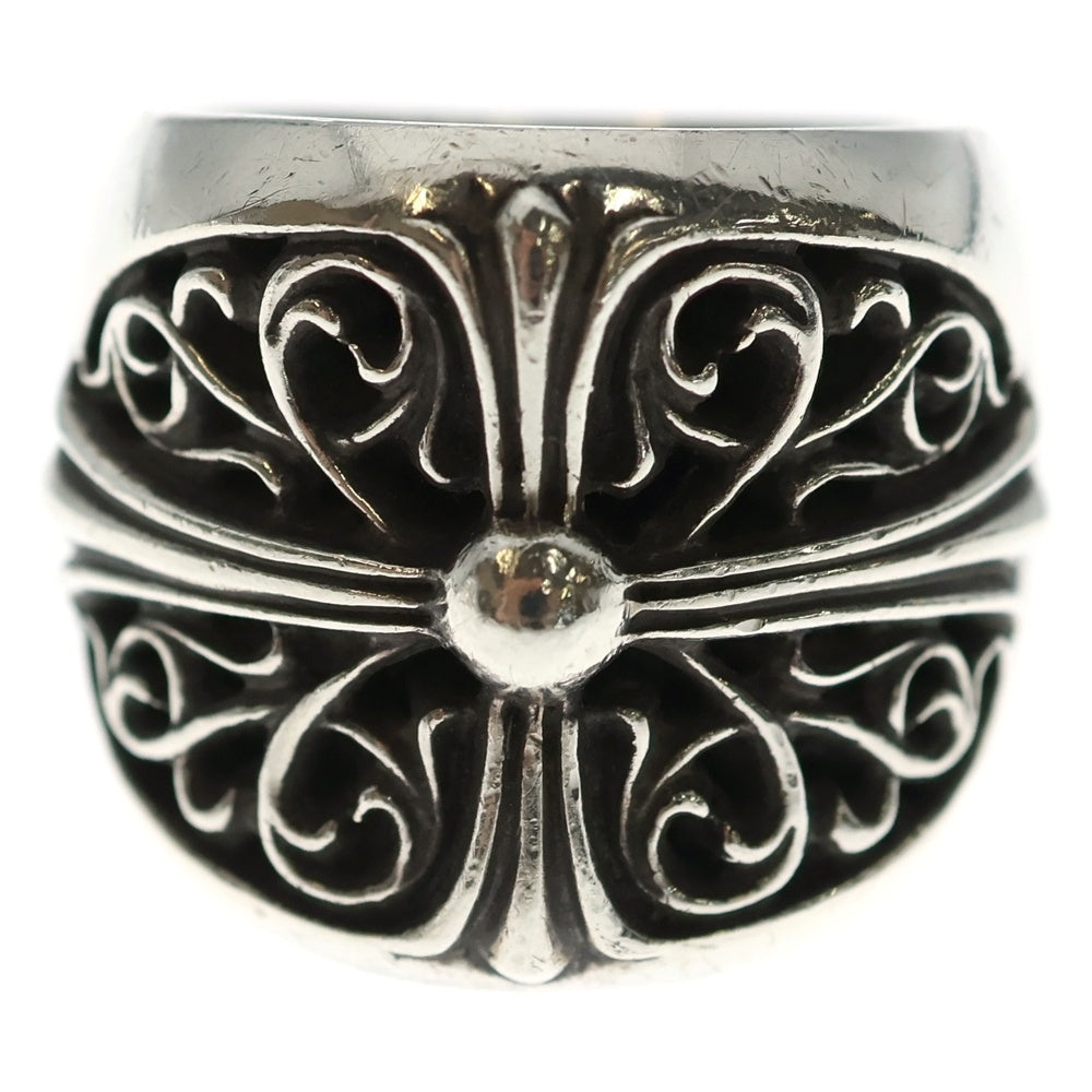 CHROME HEARTS(クロムハーツ) CLASSIC OVAL クラシックオーバルクロス リング シルバー BCA340