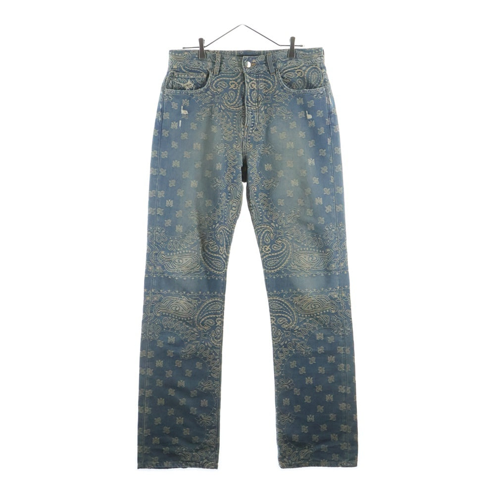 AMIRI(アミリ) Bandana Jacquard Denim Pants バンダナ ジャガードデニムパンツ ジーンズ