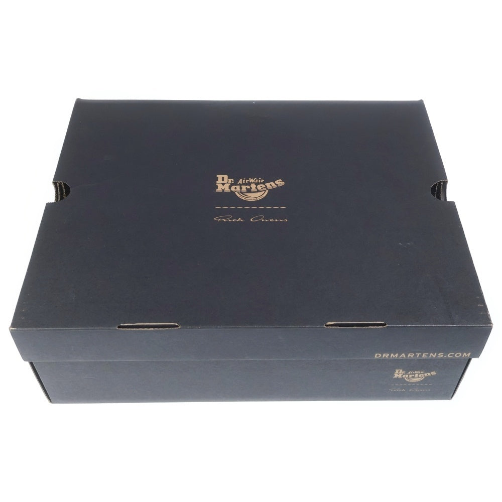 Rick Owens(リックオウエンス) ×Dr.Martens STEEL TOE QUAD RO ドクターマーチン レザーレースアップ ハイカットブーツ ブラック 41819001