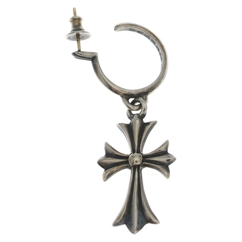CHROME HEARTS(クロムハーツ) TINY CH CROSS タイニーCHクロス フープピアス シルバー BCA115