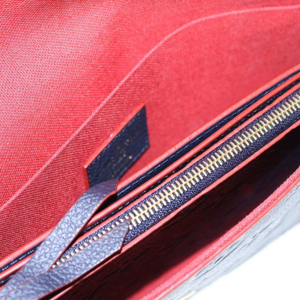 LOUIS VUITTON(ルイヴィトン) モノグラムアンプラント ポシェット フェリーチェ チェーンショルダーバッグ ネイビー レディース M64099