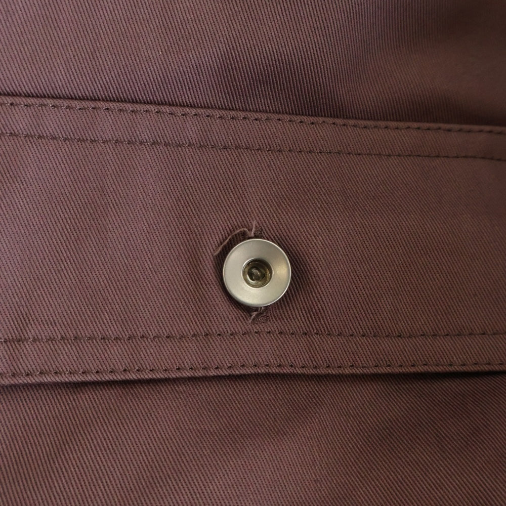 DRKSHDW(ダークシャドウ) CAPE SLEEVE CROPPED OUTERSHIRT クロップド ジャケット ブラウン DS02C5702-TW