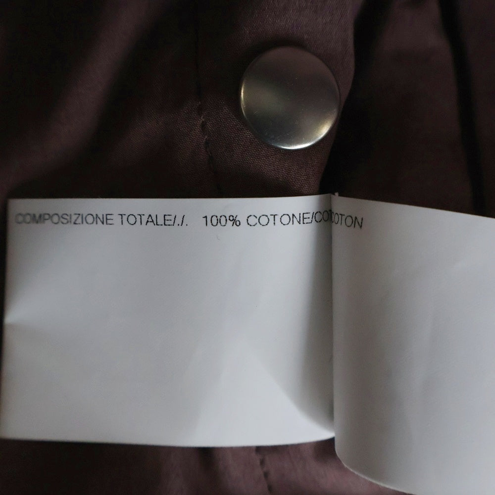 DRKSHDW(ダークシャドウ) CAPE SLEEVE CROPPED OUTERSHIRT クロップド ジャケット ブラウン DS02C5702-TW