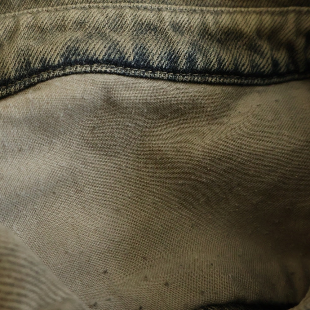 DRKSHDW(ダークシャドウ) OUTERSHIRT 長袖デニムシャツ インディゴ DS02B4705-DMP