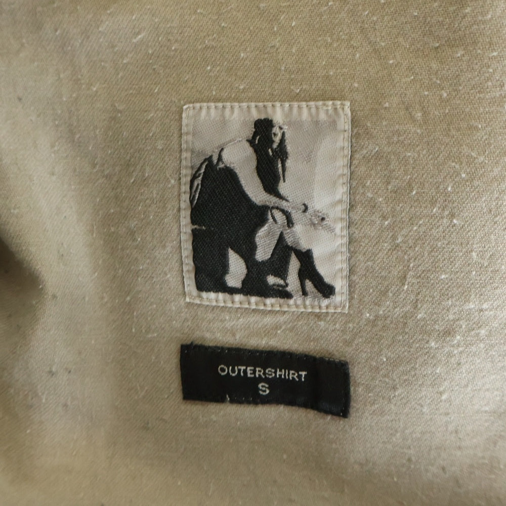 DRKSHDW(ダークシャドウ) OUTERSHIRT 長袖デニムシャツ インディゴ DS02B4705-DMP