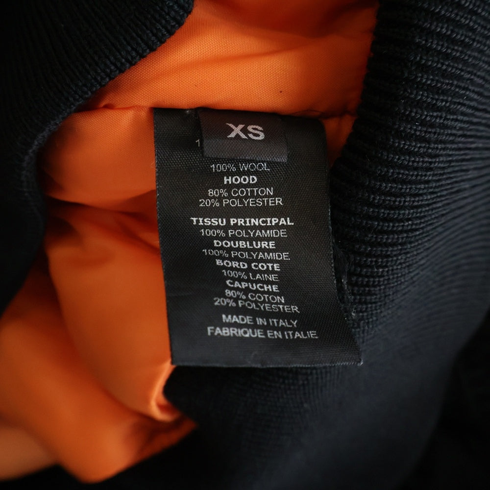 VETEMENTS(ヴェトモン) 16AW Total Fucking Darkness Bomber Jacket WF17JA11 トータルファッキンダークネス ボンバージャケット ブルゾン ブラック