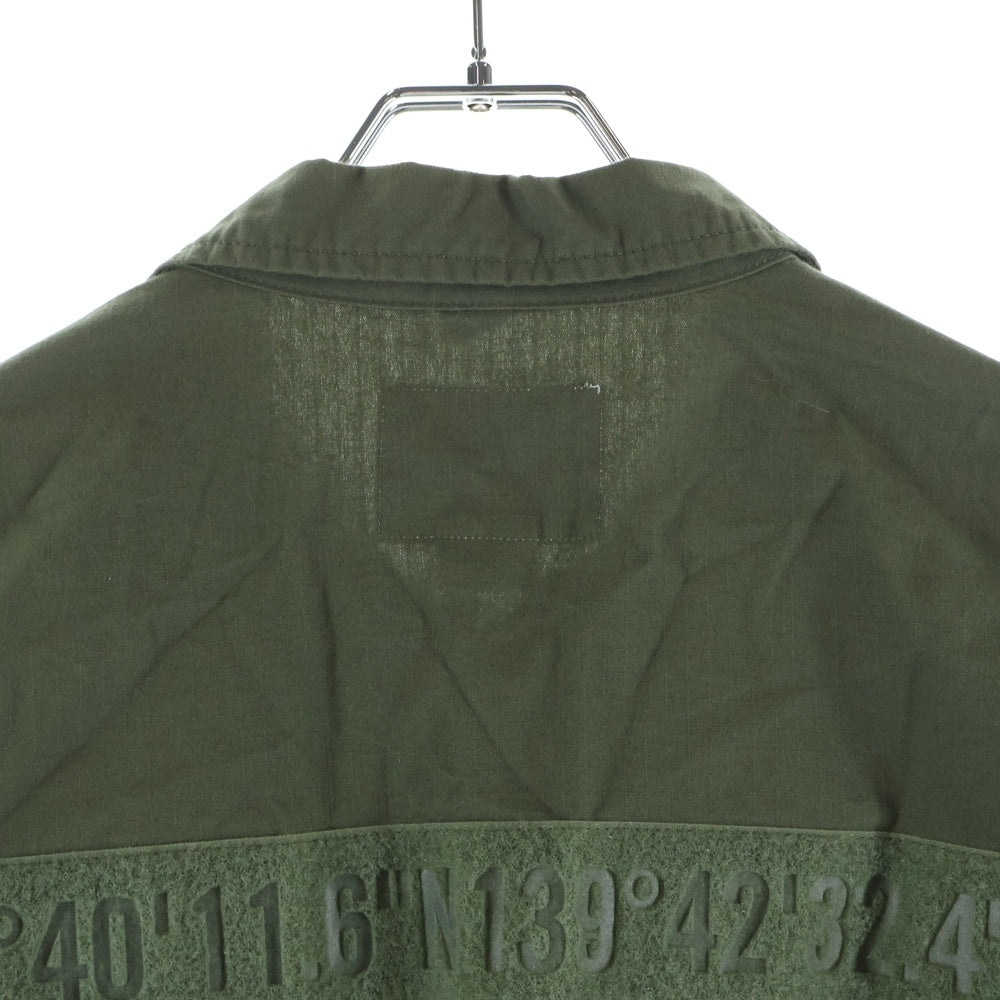 WTAPS(ダブルタップス) MODULAR LS SHIRT 192BRDT-SHM03 マルチポケット ミリタリーシャツジャケット カーキ