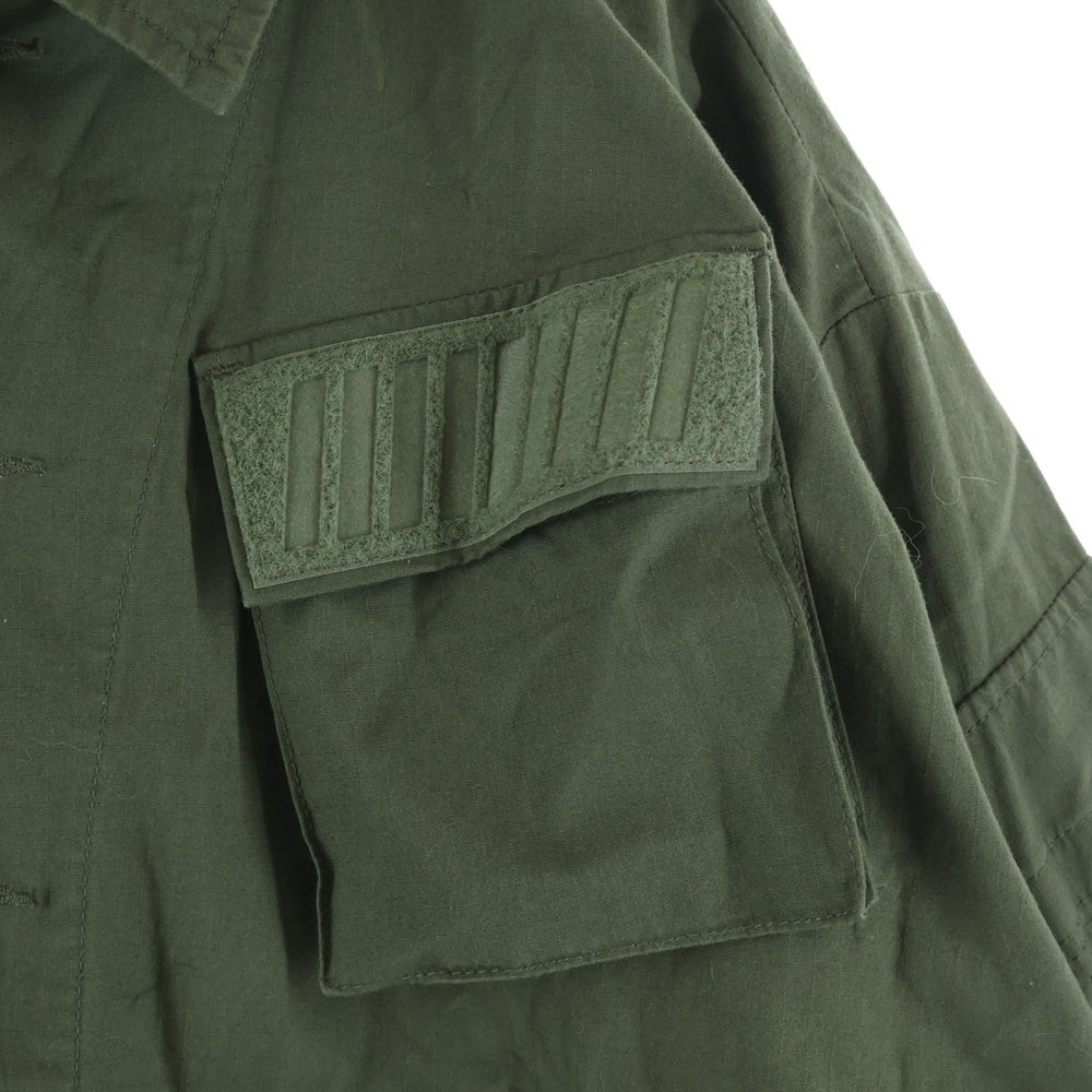 WTAPS(ダブルタップス) MODULAR LS SHIRT 192BRDT-SHM03 マルチポケット ミリタリーシャツジャケット カーキ