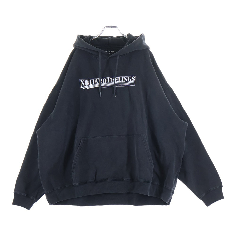 MARTINE ROSE(マーティンローズ) Classic Hoodie フェード加工 プルオーバースウェットパーカー フーディー グレー