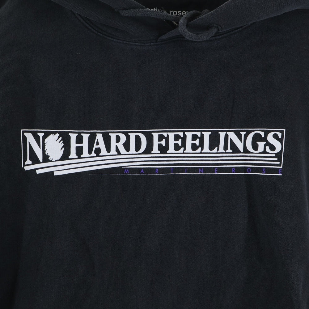 MARTINE ROSE(マーティンローズ) Classic Hoodie フェード加工 プルオーバースウェットパーカー フーディー グレー