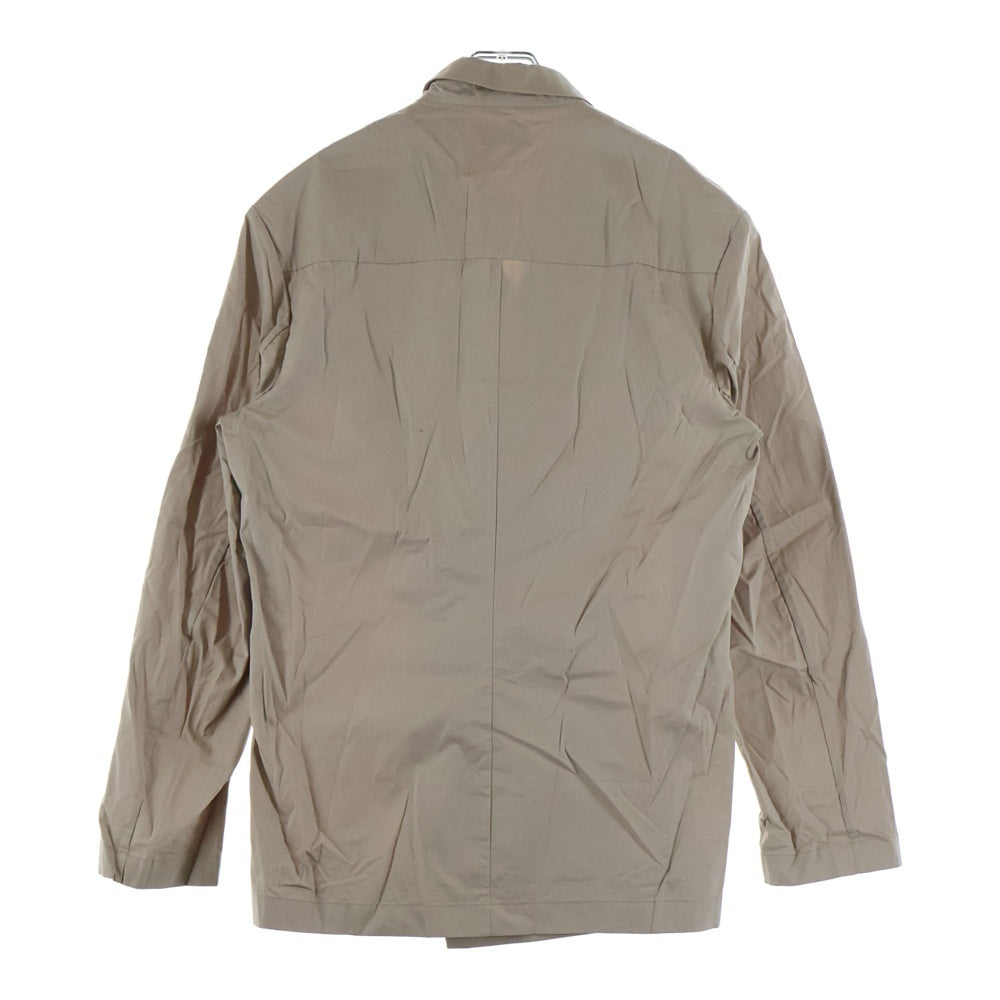 DRIES VAN NOTEN(ドリスヴァンノッテン) 24SS M.W.SHIRT SAN コットン ダブルテーラードジャケット ベージュ