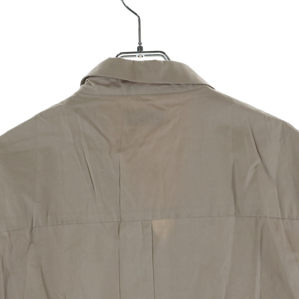DRIES VAN NOTEN(ドリスヴァンノッテン) 24SS M.W.SHIRT SAN コットン ダブルテーラードジャケット ベージュ