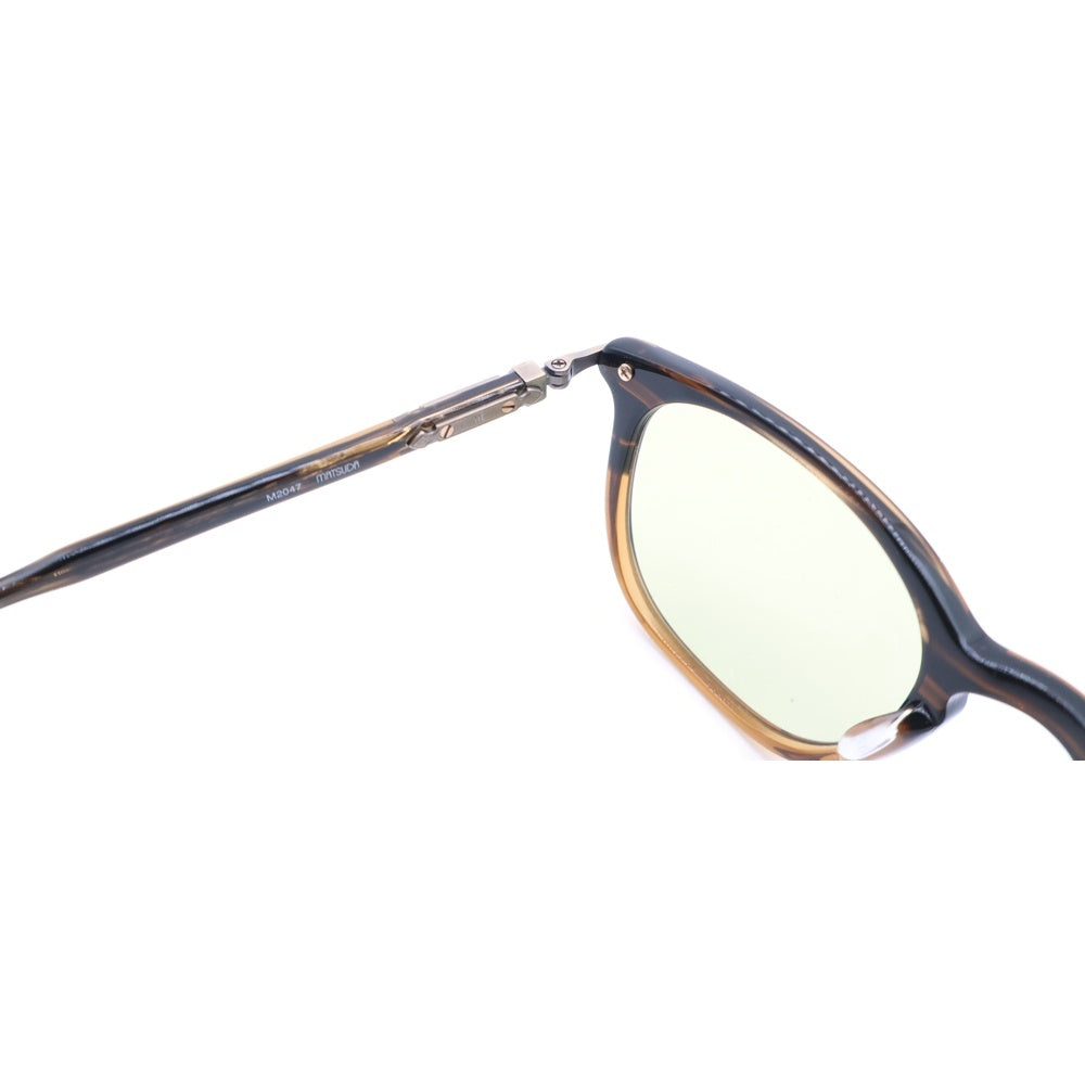MATSUDA EYEWEAR(マツダアイウェア) M2047 ウェリントンサングラス 眼鏡 アイウェア ブラック/ブラウン
