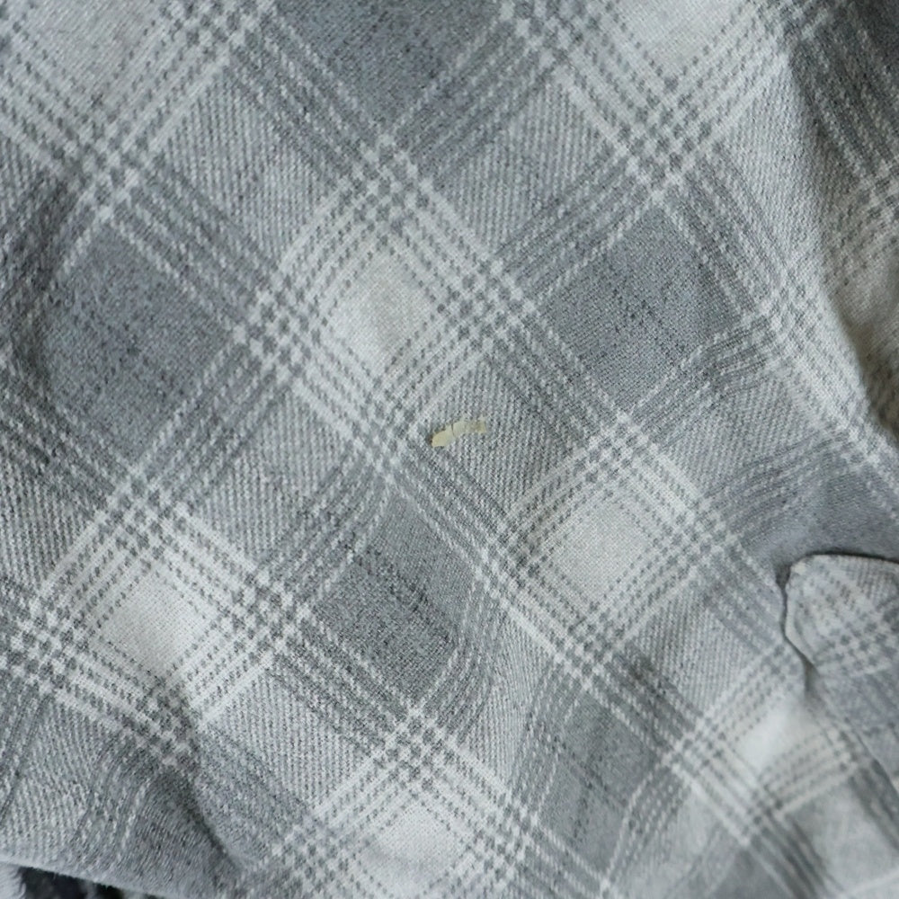 Rebuild by needles(リビルドバイニードルス) Flannnel Ribbon Wide Shirt LQ314 再構築 パッチワーク フランネル リメイク チェック 長袖シャツ マルチ