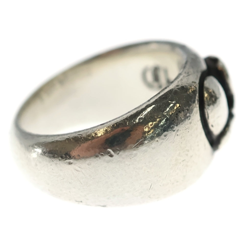 CHROME HEARTS(クロムハーツ) HEART IN BAND ハートインバンドリング シルバー