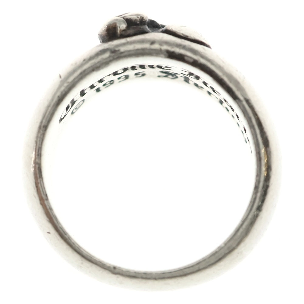 CHROME HEARTS(クロムハーツ) HEART IN BAND ハートインバンドリング シルバー