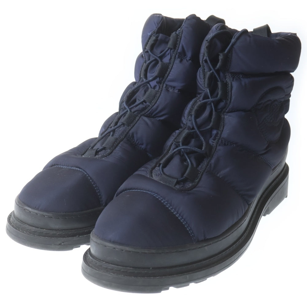 CHANEL(シャネル) Snow Boot ココマーク ボア ナイロンスノーブーツ ハイカットシューズ ネイビー IG33074