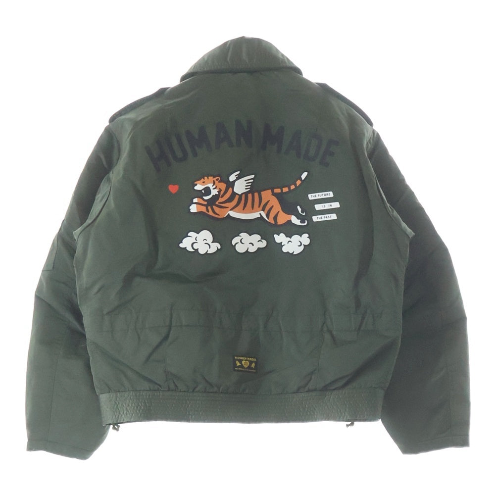 HUMAN MADE(ヒューマンメイド) 25SS FLIGHT JACKET フライトジャケット ブルゾン カーキ HM30JK017