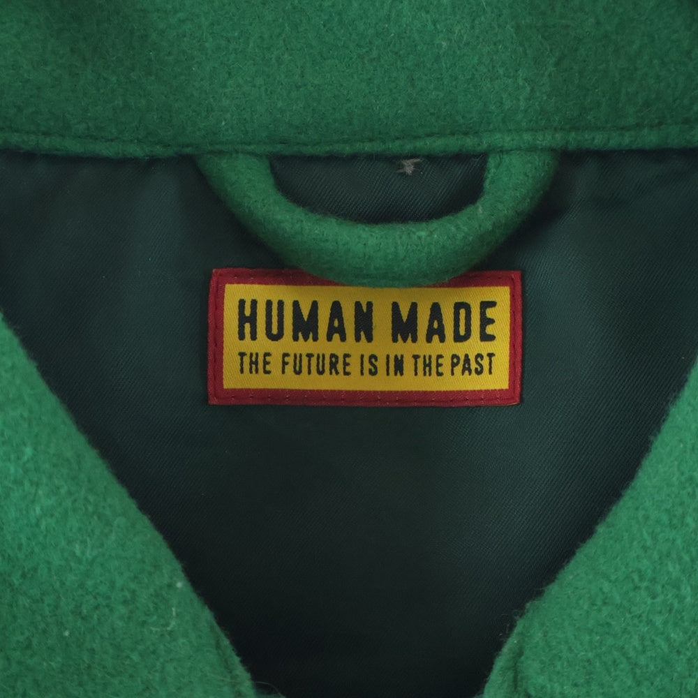 HUMAN MADE(ヒューマンメイド) 25SS MILITARY JACKET ウールミリタリージャケット ブルゾン グリーン HM30JK018