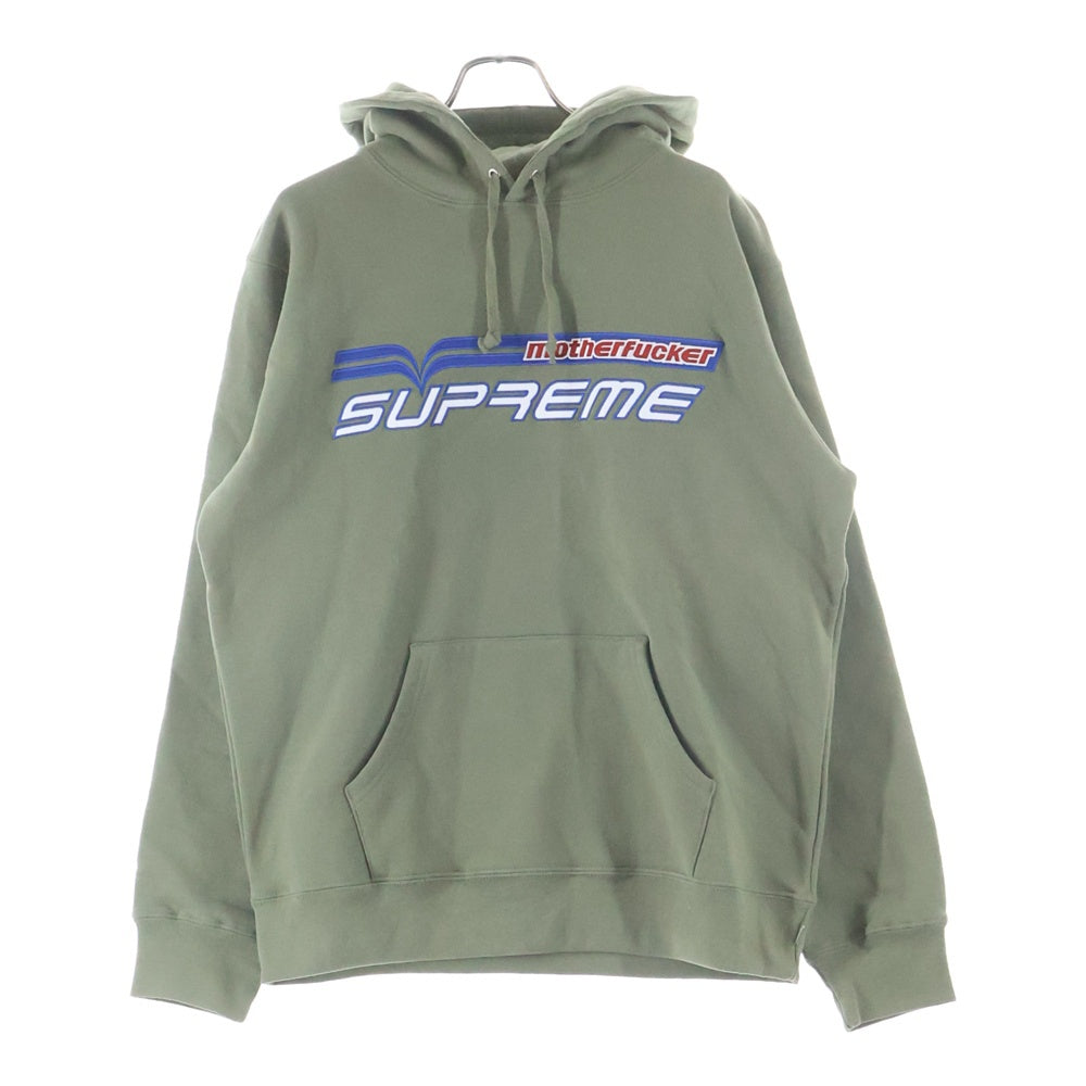SUPREME(シュプリーム) 19SS Motherfucker Hooded マザファッカー フーディー パーカー グリーン