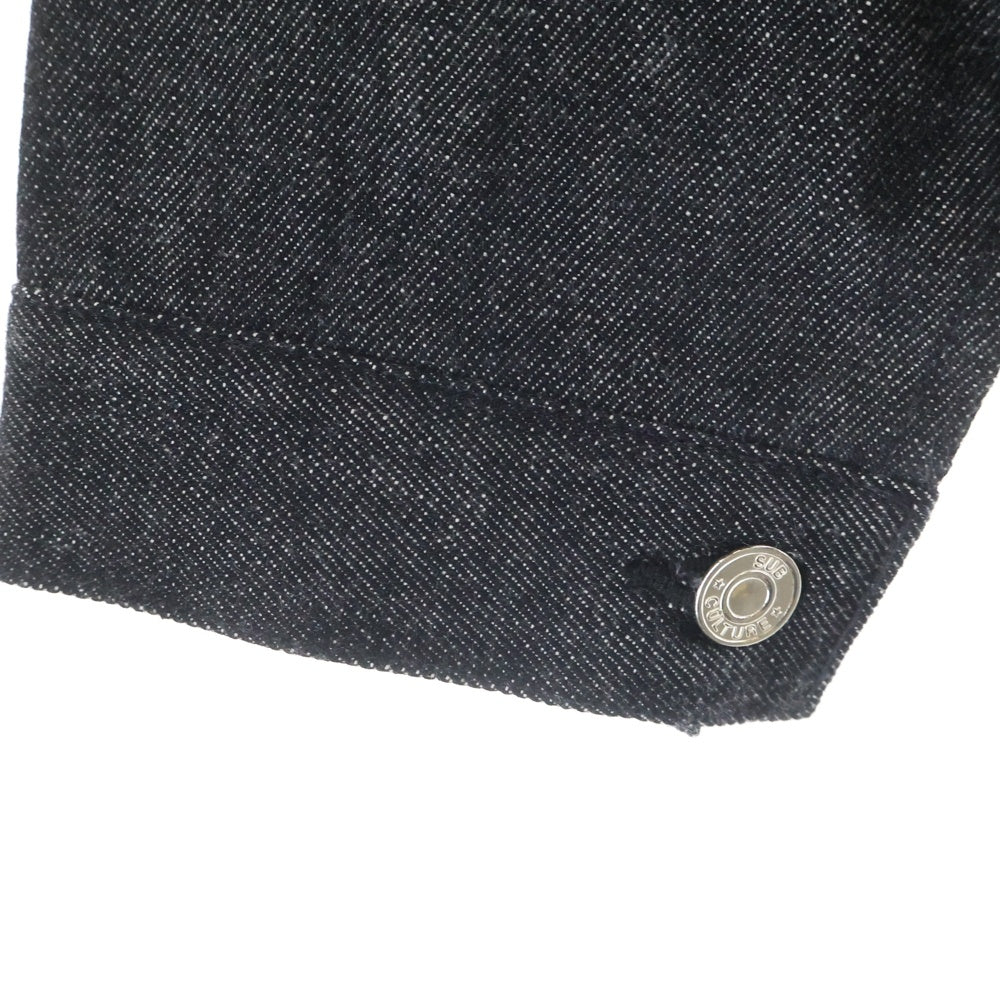 SUBCULTURE(サブカルチャー) S06XX BLACK DENIM JACKET SCJK-CL15 シンチバック デニムジャケット ブラック