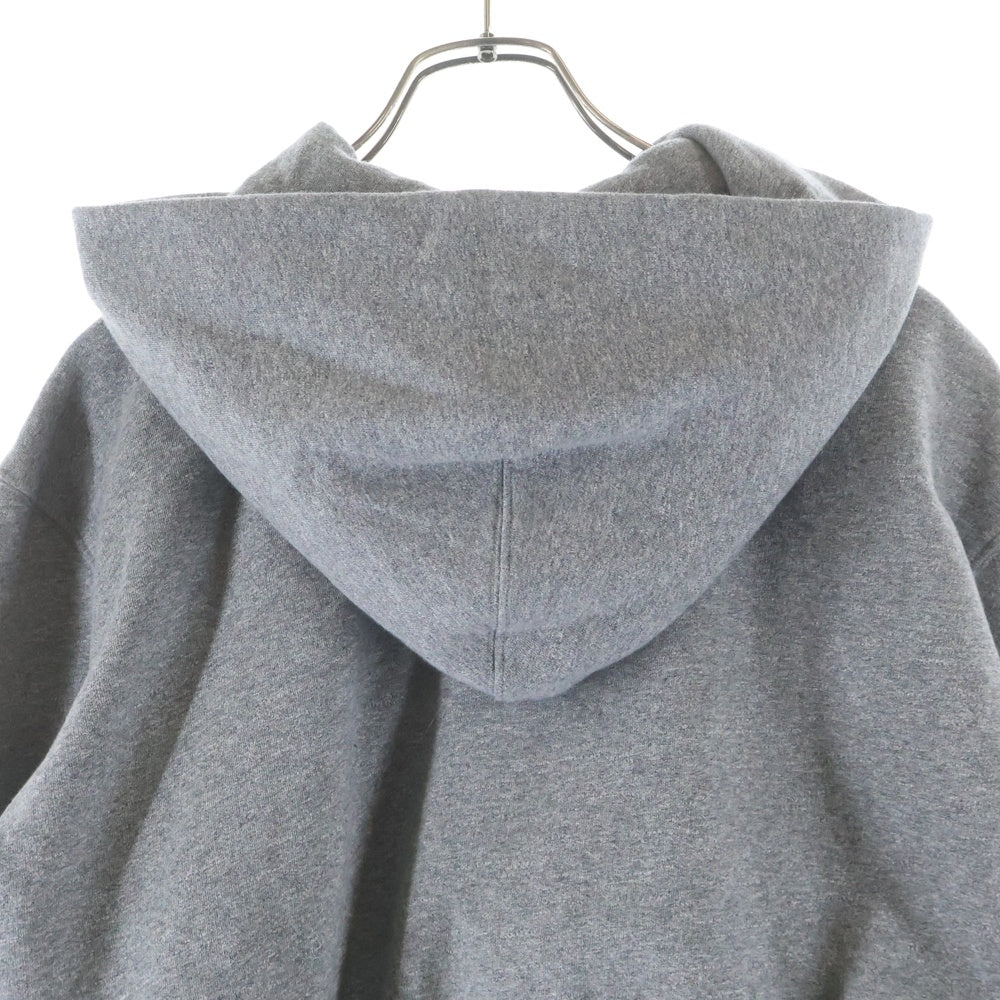ALEXANDER WANG(アレキサンダーワン) AWNY ロゴプリント ジップアップフーディーパーカー レディース 4CC2251553 グレー