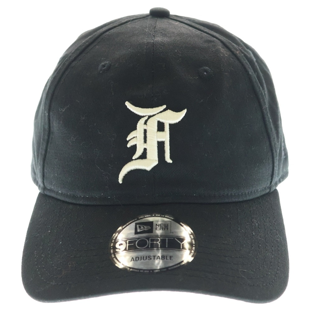 FEAR OF GOD(フィアオブゴッド) New Era MLB Chicago White Sox Ball Cap ニューエラ ロゴ刺繍 ベースボールキャップ 帽子 ブラック 60766517