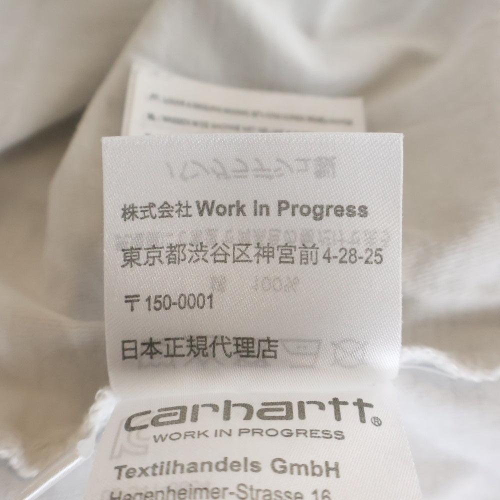 CARHARTT(カーハート) ×MIYAGI HIDETAKA S/S POCKET T-SHIRT バンダナポケット 半袖Tシャツ ホワイト I022091