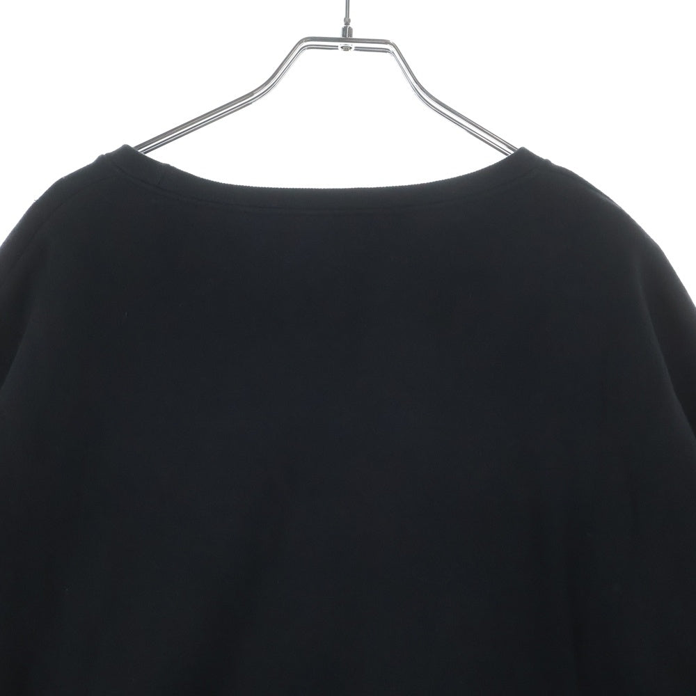 CHROME HEARTS(クロムハーツ) SWTSHRT PLVR ネックロゴ クルーネックスウェットトレーナー ブラック