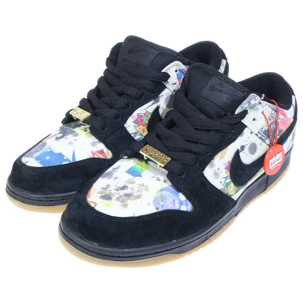 NIKE SB(ナイキエスビー) ×SUPREME Rammellzee DUNK LOW FD8778-001 シュプリーム ラメルジー エスビー ダンク ローカットスニーカー シューズ ブラック/マルチ US8/26.0cm