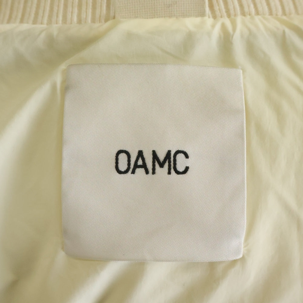 OAMC(オーエーエムシー) 20AWLithium Down Jacket OAMR444801 フーデッドダウンジャケット ブラック