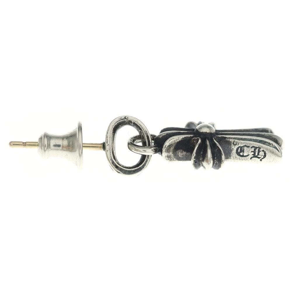 CHROME HEARTS(クロムハーツ) BBY F PPRCHN ベイビーファットクロス ドロップピアス シルバー BCA090