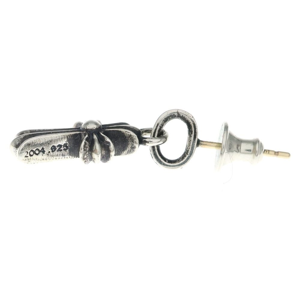 CHROME HEARTS(クロムハーツ) BBY F PPRCHN ベイビーファットクロス ドロップピアス シルバー BCA090