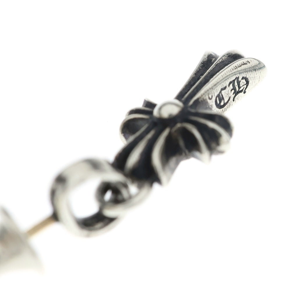 CHROME HEARTS(クロムハーツ) BBY F PPRCHN ベイビーファットクロス ドロップピアス シルバー BCA090