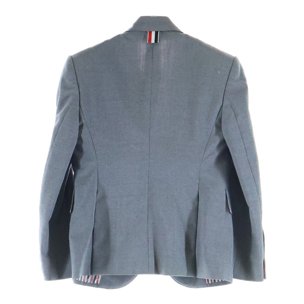 THOM BROWNE(トムブラウン) Wool Hi Armhole Tailored Jacket 3B テーラードジャケット グレー レディース FBC010V02872035
