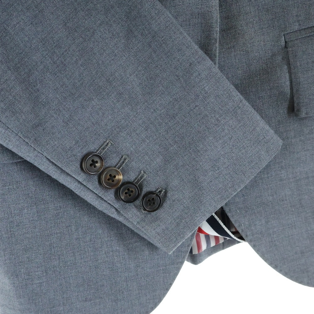 THOM BROWNE(トムブラウン) Wool Hi Armhole Tailored Jacket 3B テーラードジャケット グレー レディース FBC010V02872035