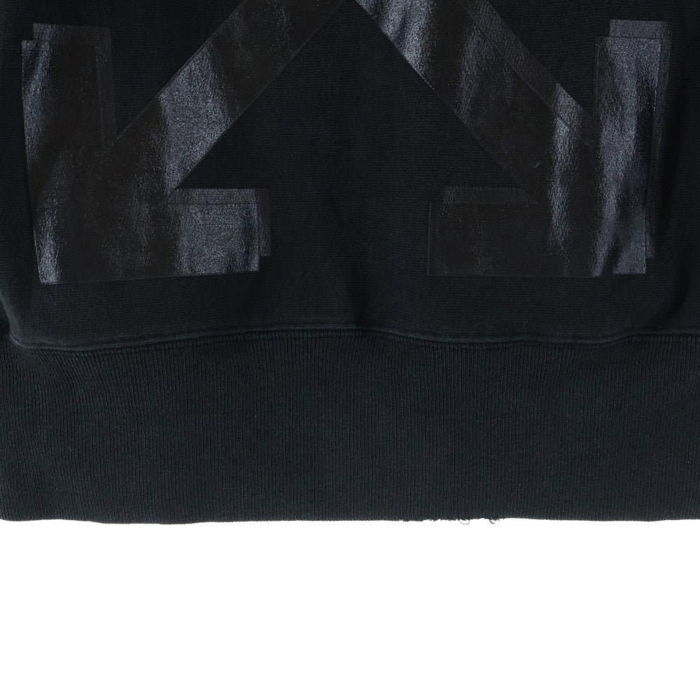 OFF-WHITE(オフホワイト) 18SS ×Champion Hoodie チャンピオン プルオーバースウェットパーカー フーディー ブラック OMBB027S18875050