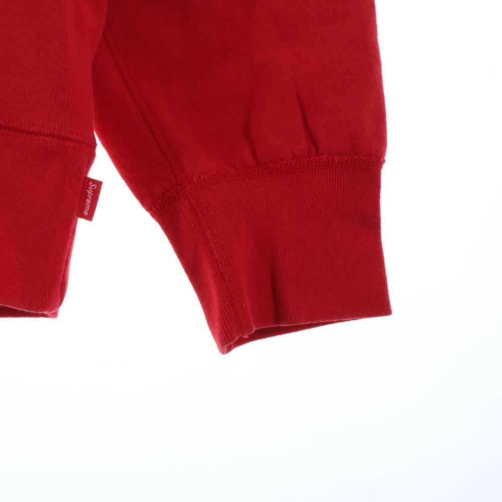 SUPREME(シュプリーム) 17AW Sleeve Patch Hooded Sweatshirt スリーブパッチ プルオーバースウェットパーカー フーディー レッド