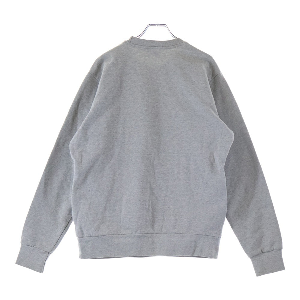 SUPREME(シュプリーム) 15SS Athletic Split Crewneck アスレティック スプリット クルーネックスウェットトレーナー グレー