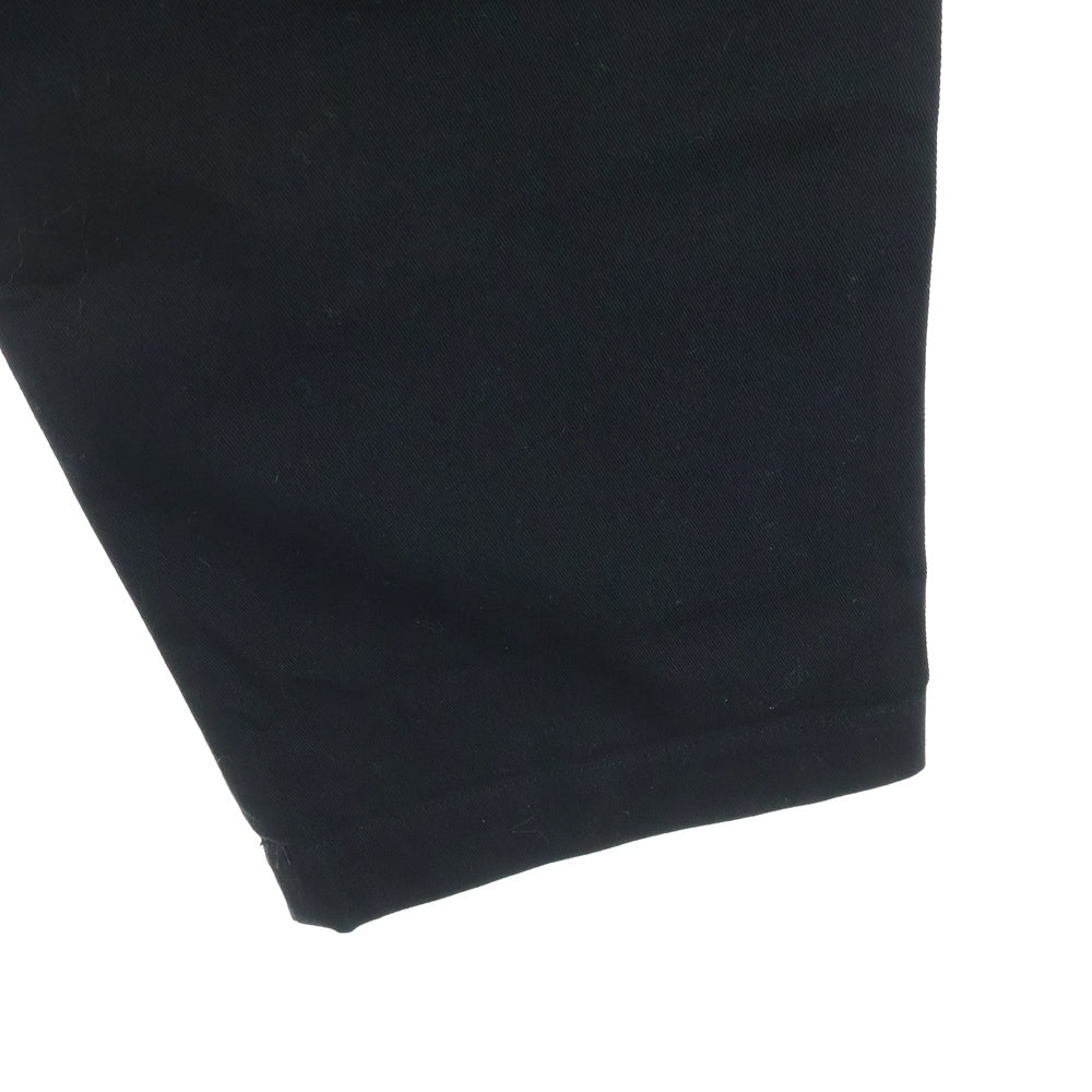 Rick Owens(リックオウエンス) 22SS Drawstring Cropped Pants ナイロン切替 ドローストリング クロップドパンツ ブラック RU01B1381-DLNBRX