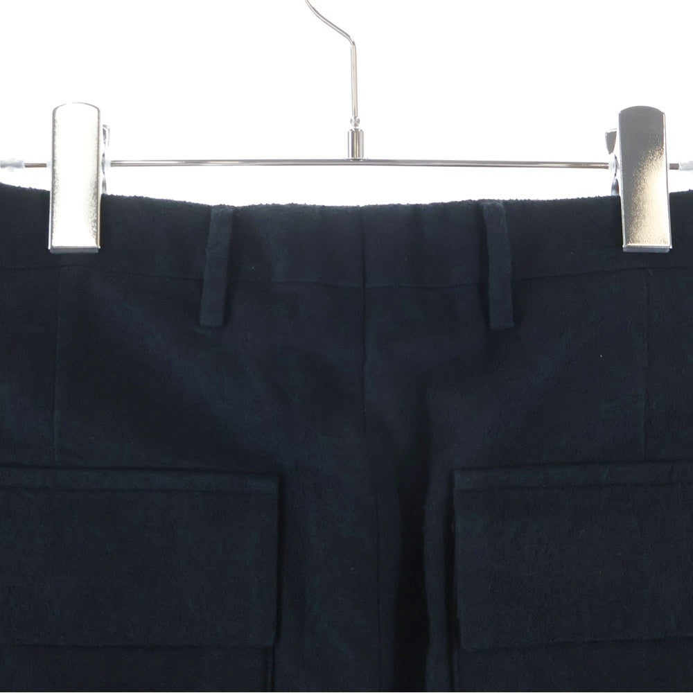 Rick Owens(リックオウエンス) 17AW Cropped Pants クロップドパンツ ブラック RU17F8363-CP