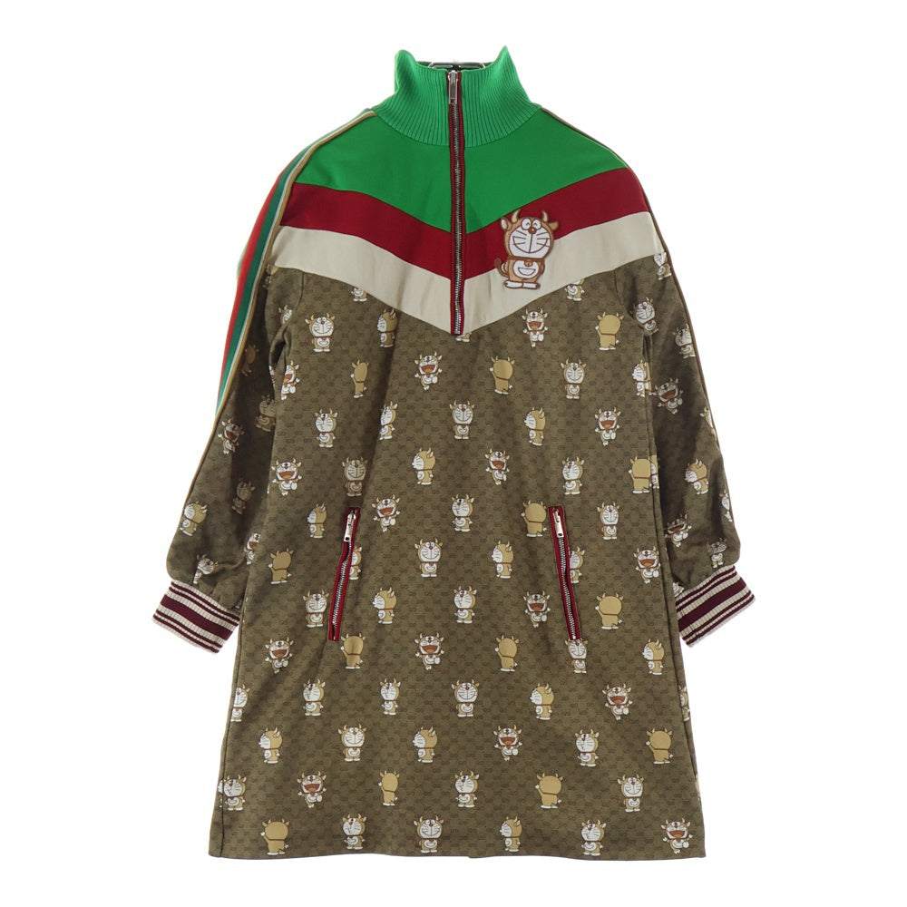 GUCCI(グッチ) ×ドラえもん Half Zip Track Jacket ハーフジップ トラックジャケット ベージュ 656505 X1DH0
