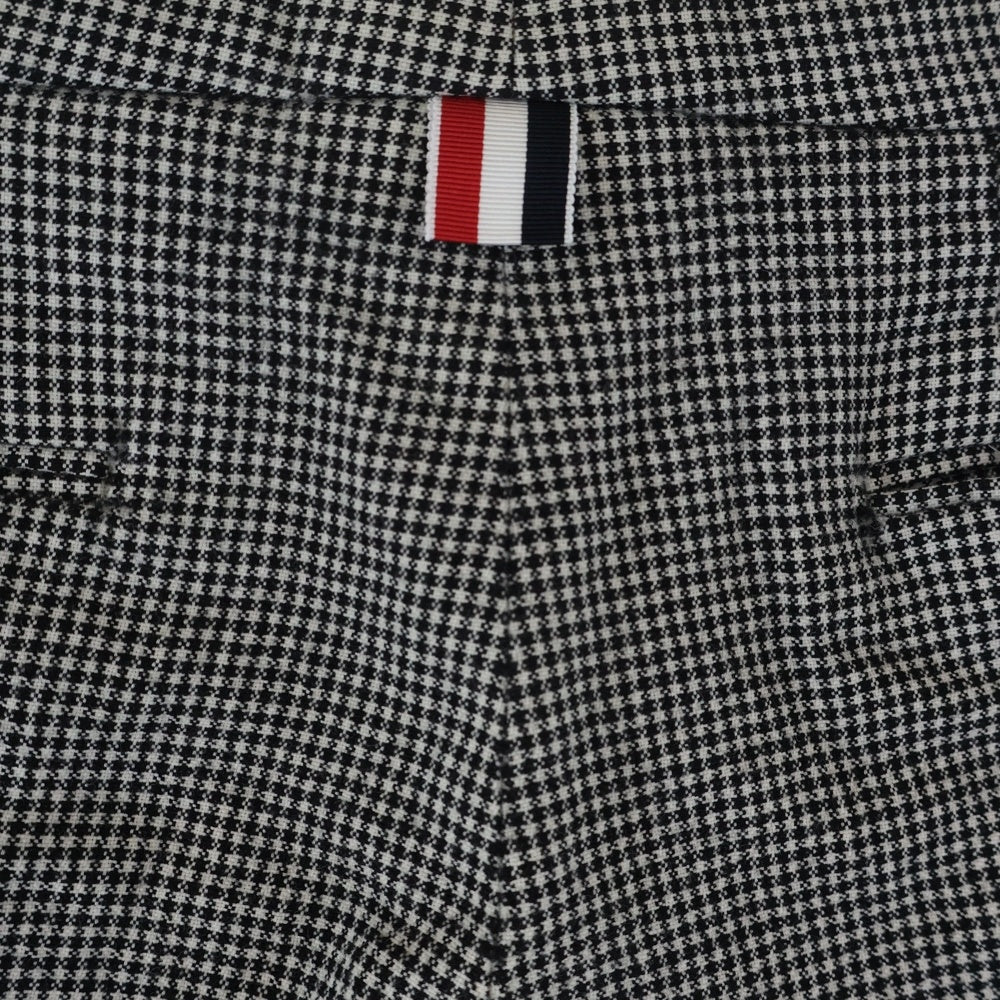 THOM BROWNE(トムブラウン) Wool Pants 千鳥格子 ウールチェックパンツ ブラック/ホワイト FTC025T-02290980